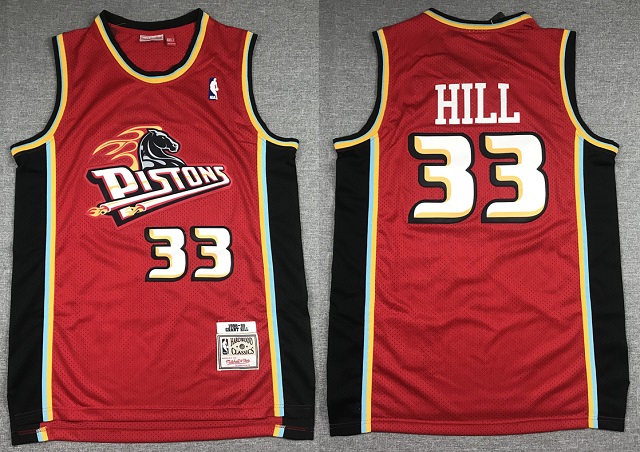 Detroit Pistons Jerseys 35